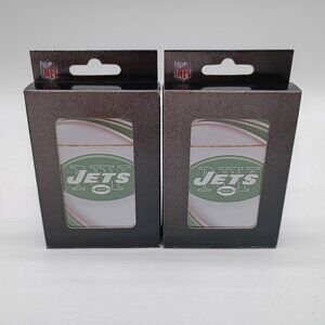 2 Sealed Playing Card Decks  New York Jets